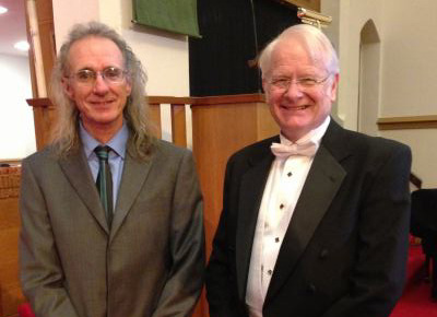 November 17, 2012 performance of Symphony No. 12, Maestro Lunde of the Eau Claire Chamber Orchestra and Jerry Edinger